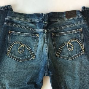 EUC Mavi Zoe flare blue jeans denim 28x32
